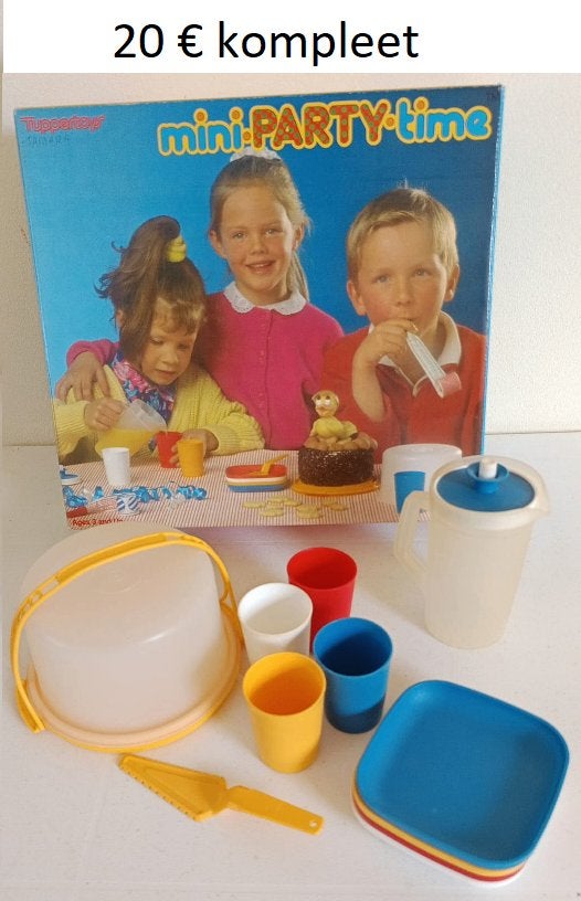 TUPPERWARE mini partyset, Ophalen of Verzenden, Zo goed als nieuw