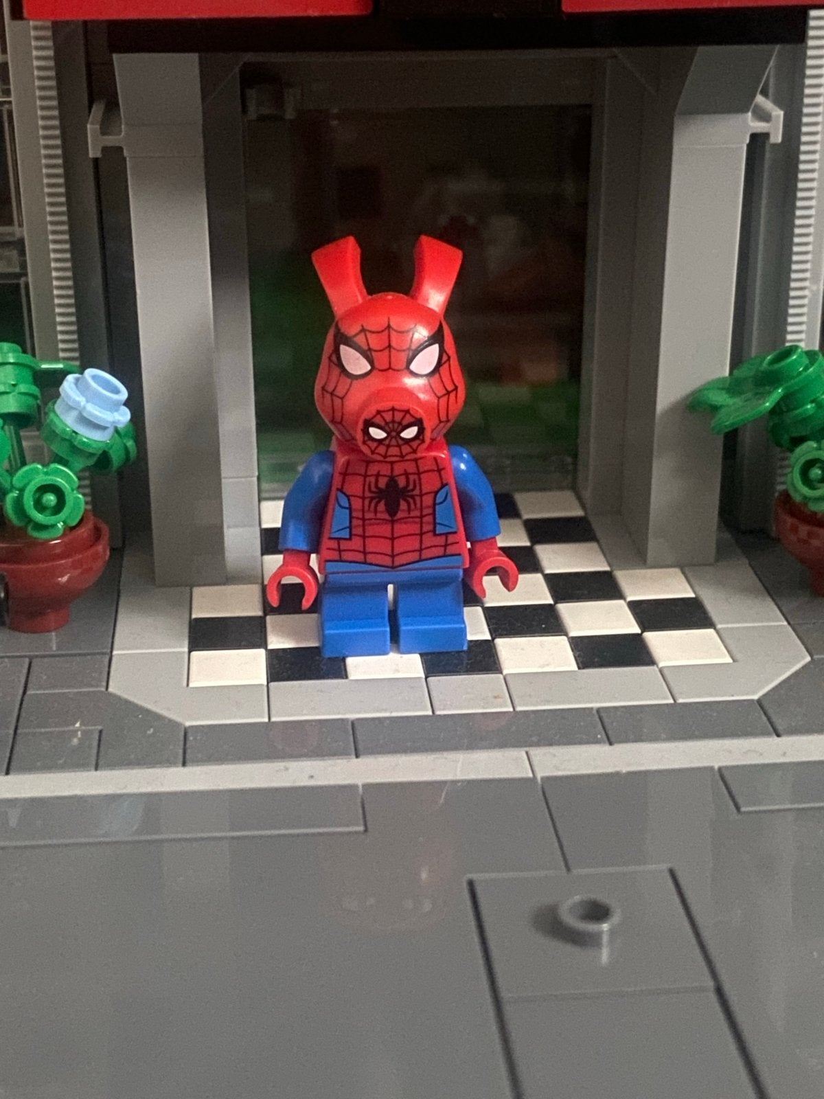 LEGO Spider-Ham Minifiguur (Spider-Man: Into the Spider-Vers, Ophalen of Verzenden, Zo goed als nieuw