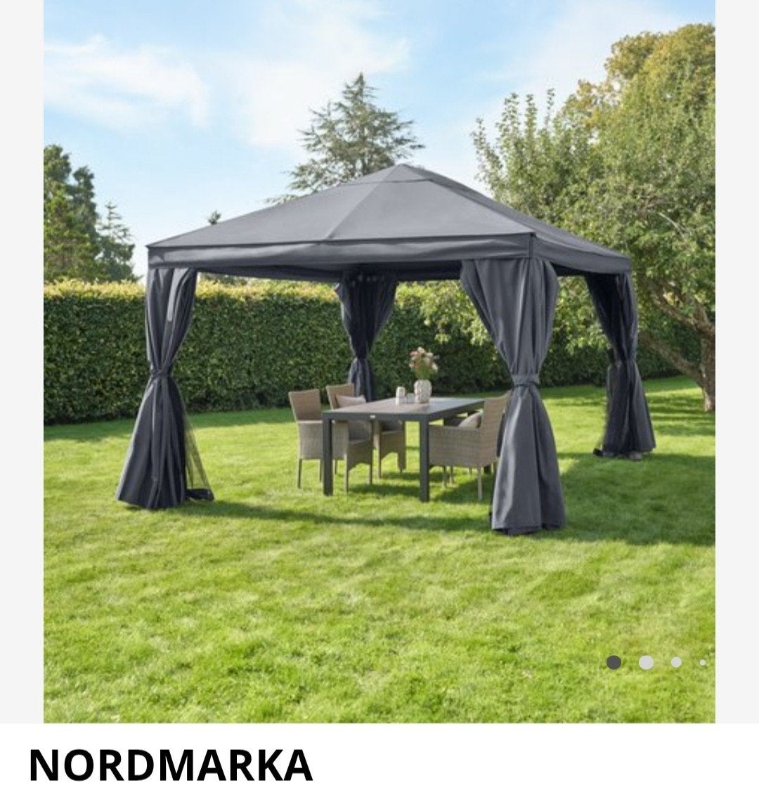 Nordmarka Pergola 3x4m, Ophalen, Gebruikt, Minder dan 4 meter, Minder dan 5 meter