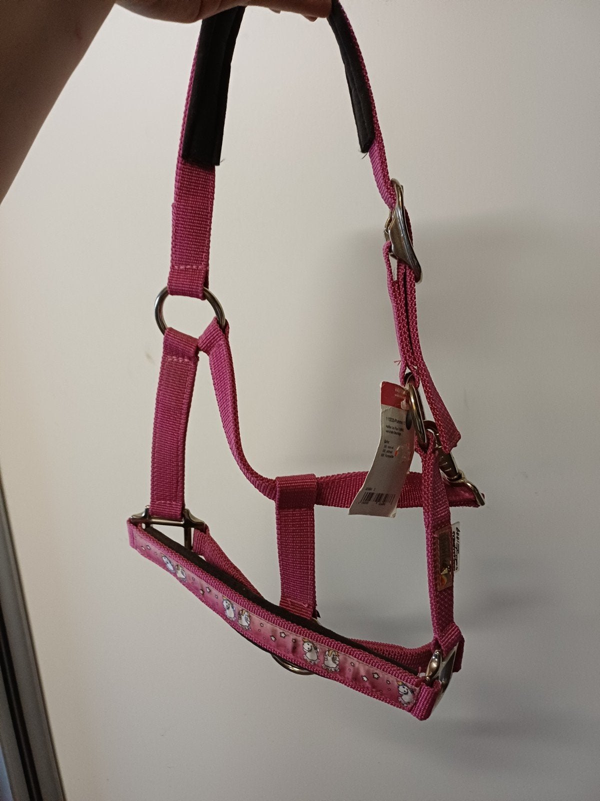 Pummel halster S, Dieren en Toebehoren, Ophalen of Verzenden, Roze, Halster, Pony