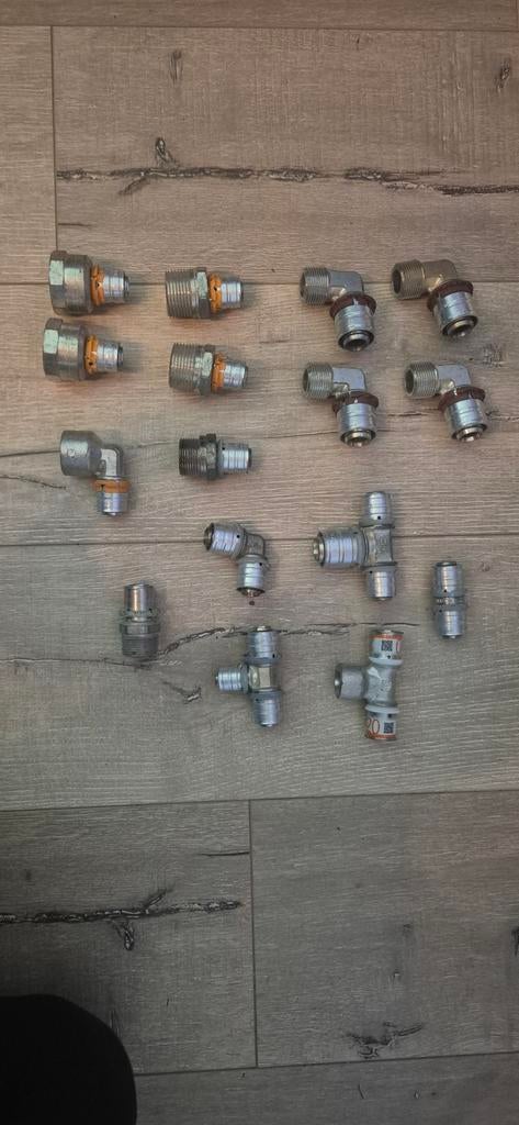 Uponor koppelingen u20 u25, Overige materialen, 6 meter of meer, Overige typen, Nieuw