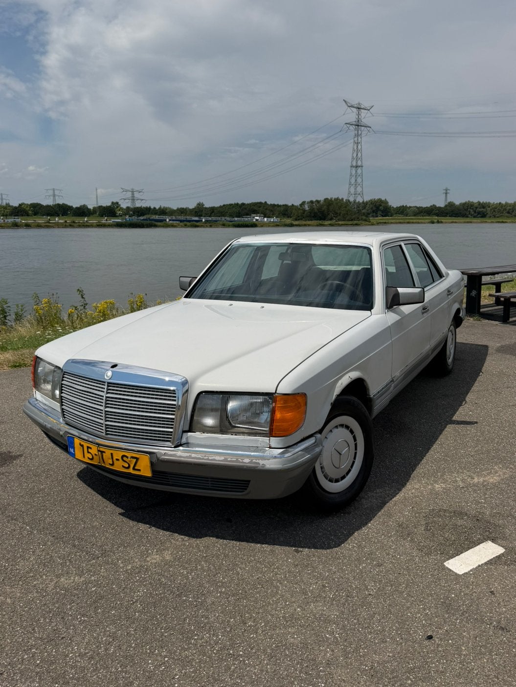 Mercedes-Benz 280S AUTOMAAT 1980 Belastingvrij, Automaat, 156 pk, Particulier, Blauw