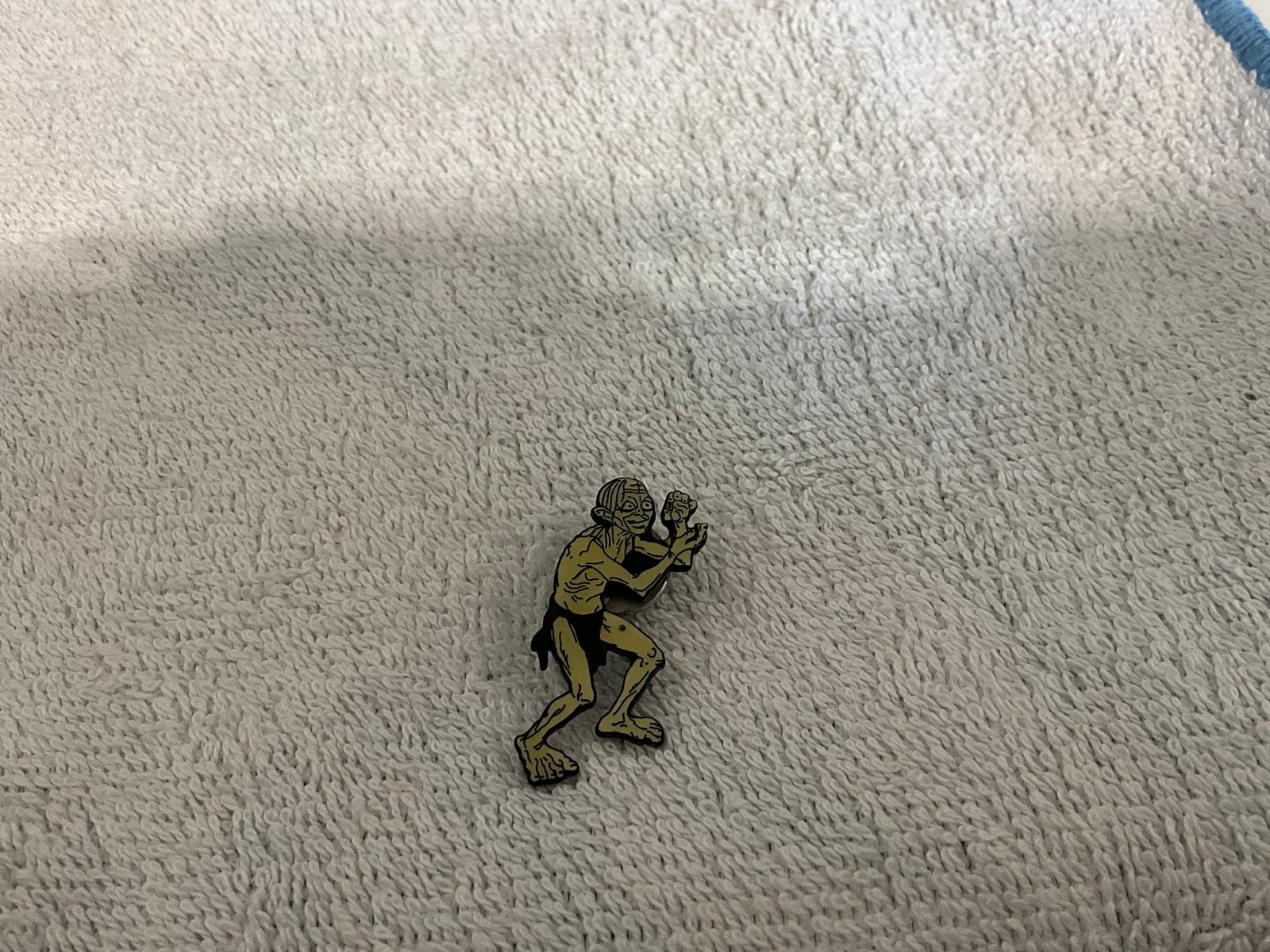Gollum pin - Lord of the Rings jaren 90, Ophalen of Verzenden, Gebruikt