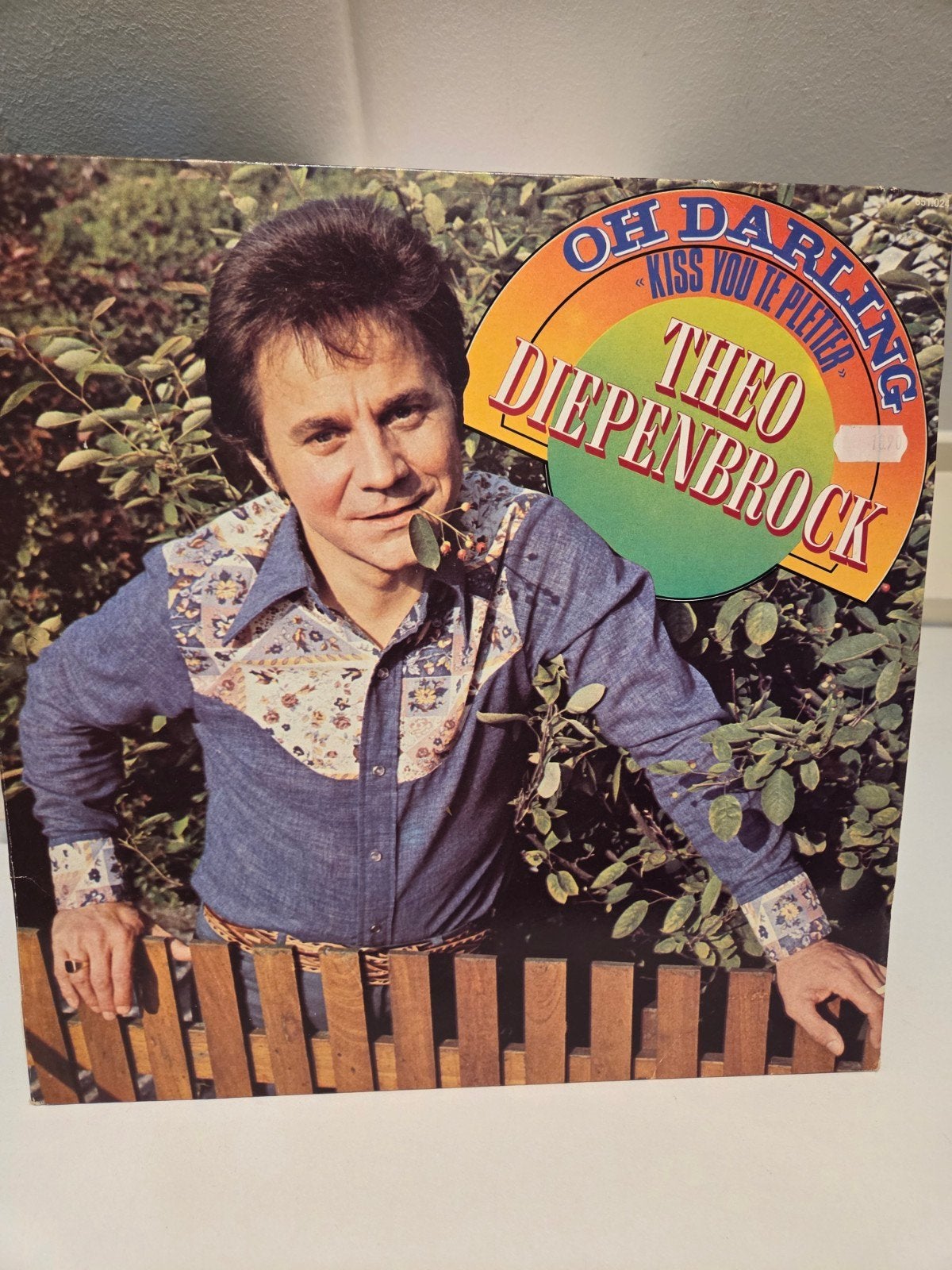 Theo Diepenbrock - Oh Darling "Kiss You Te Pletter" CD, Ophalen of Verzenden, Gebruikt, Schlager, Album