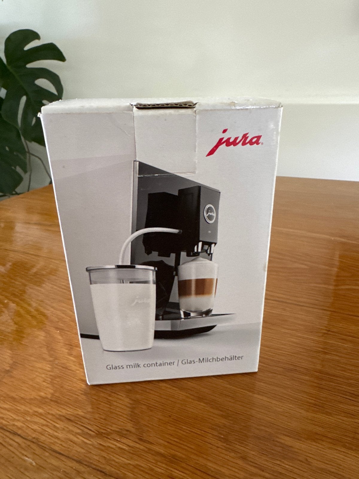 Jura Glazen Melkhouder - Nieuw in doos, Ophalen of Verzenden, Nieuw, Jura, Melkaccessoire