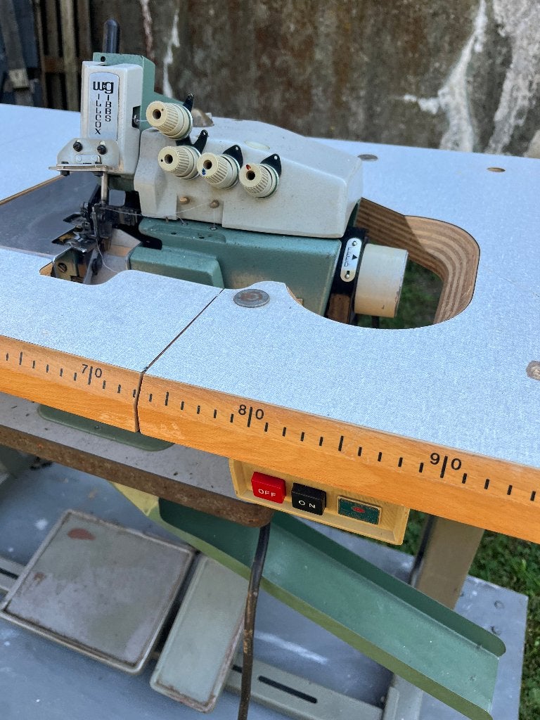 Industriel lockmachine, Ophalen, Gebruikt