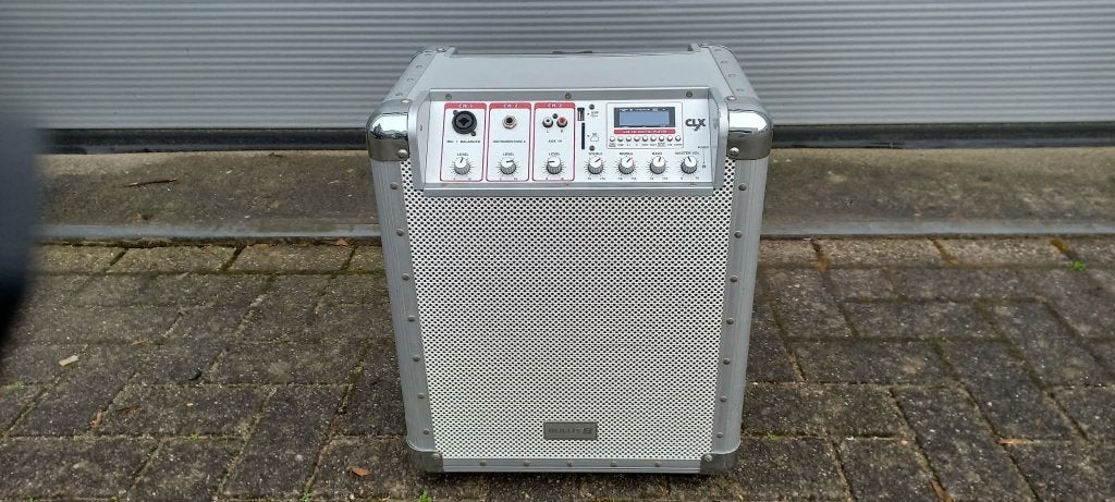CLX Bullit 8 draagbare accu speaker, Overige merken, AUX-ingang, 120 tot 150 watt, Overige typen