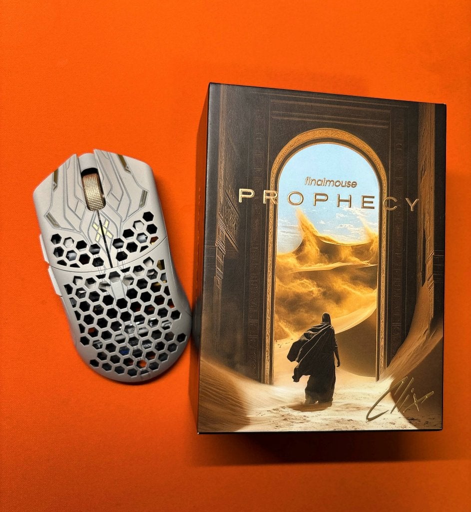 Finalmouse ULX Prophecy Clix (M)- Limited Edition Nieuwstaat, Computers en Software, Muizen, Muis, Verzenden, Nieuw, Draadloos