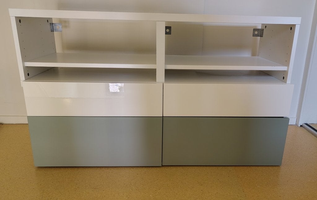 Besta tv meubel, Ophalen, Overige materialen, Gebruikt, 150 tot 200 cm