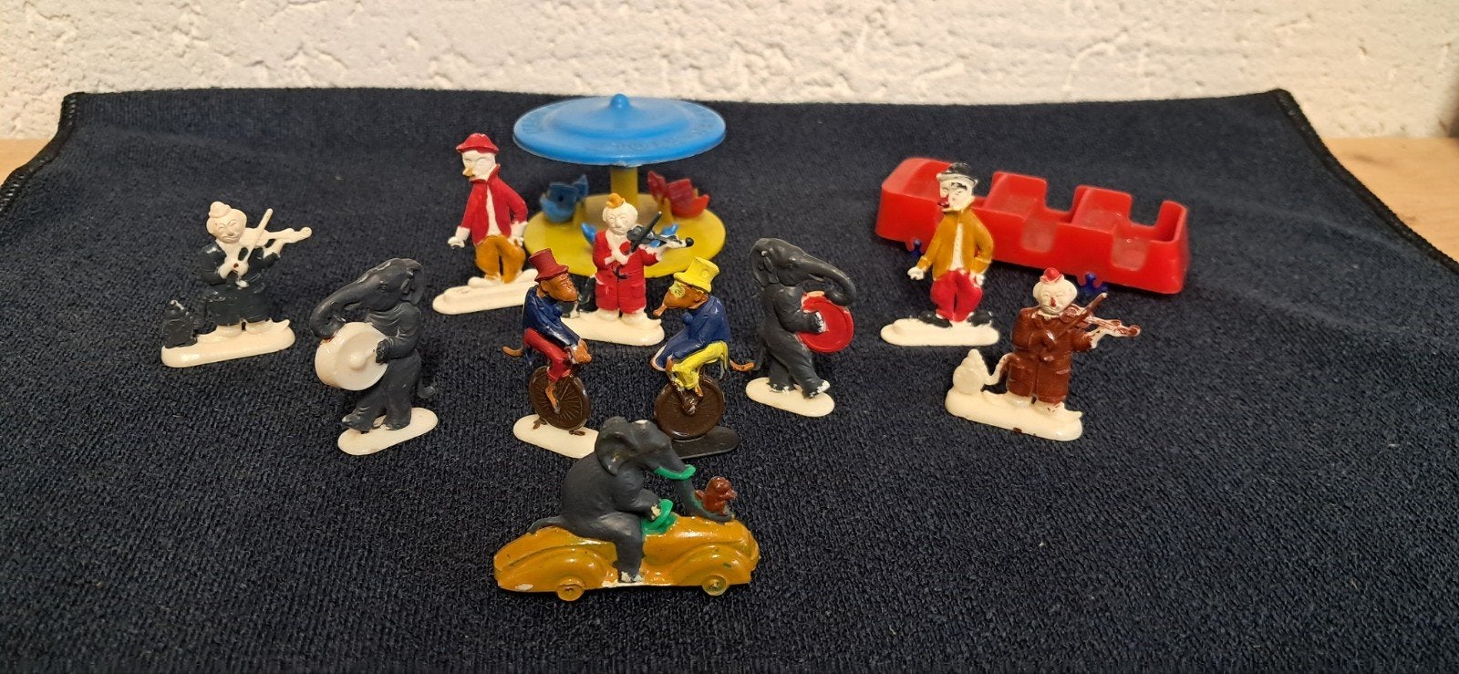 Prachtige set Vintage Margarinefiguren jaren 50 (Clever-Stol, Ophalen of Verzenden
