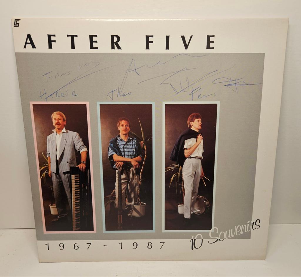 After Five - 10 Souvenirs LP gesigneerd, Cd's en Dvd's, Vinyl | Pop, Gebruikt, 1980 - 1989, 12 inch, Ophalen of Verzenden