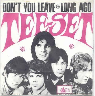 Nederbeat- Tee-Set- Don't you leave, Gebruikt, 7 inch, Ophalen of Verzenden, Beschermende buitenhoes