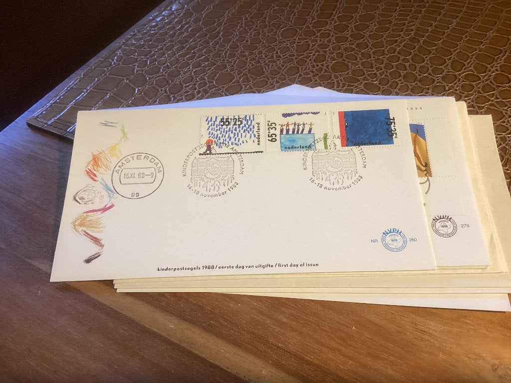 No4118 Afwijkend E250 kinderpostzegelactie Amsterdam Neder, Postzegels en Munten, Ophalen of Verzenden, Onbeschreven, Nederland