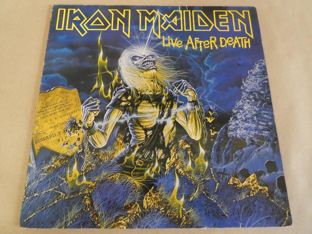 Iron Maiden – Live After Death (1985), Inclusief boekje, Verzenden, Gebruikt, 12 inch