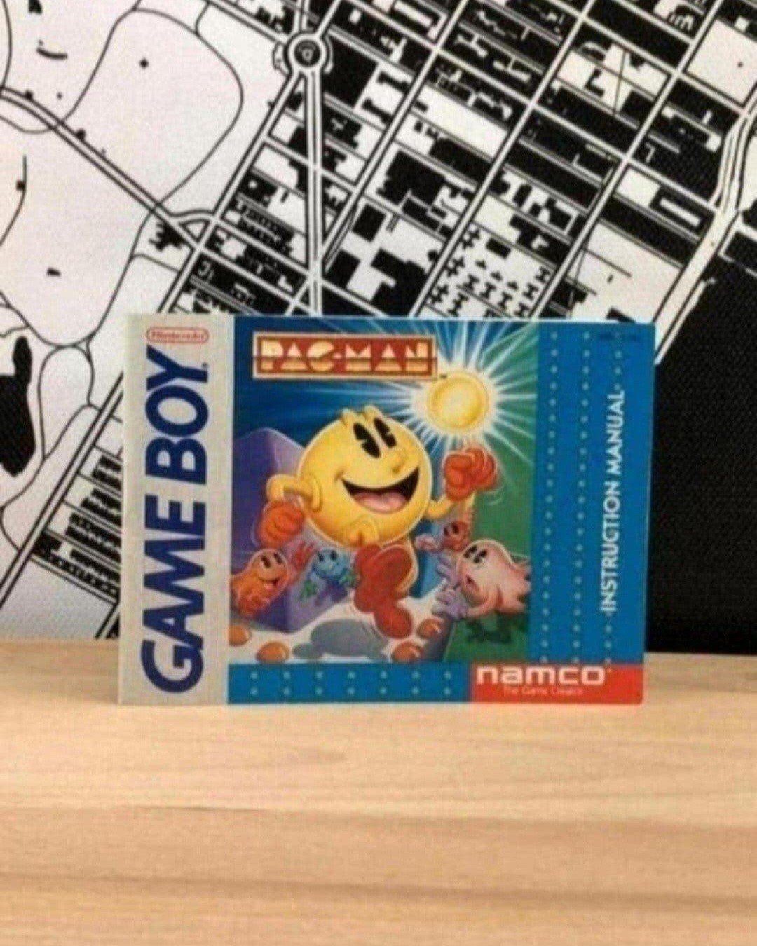 Pac-Man Game Boy Namco Nintendo Game Boy Handleiding, Gebruikt, Overige genres, 1 speler, Ophalen of Verzenden