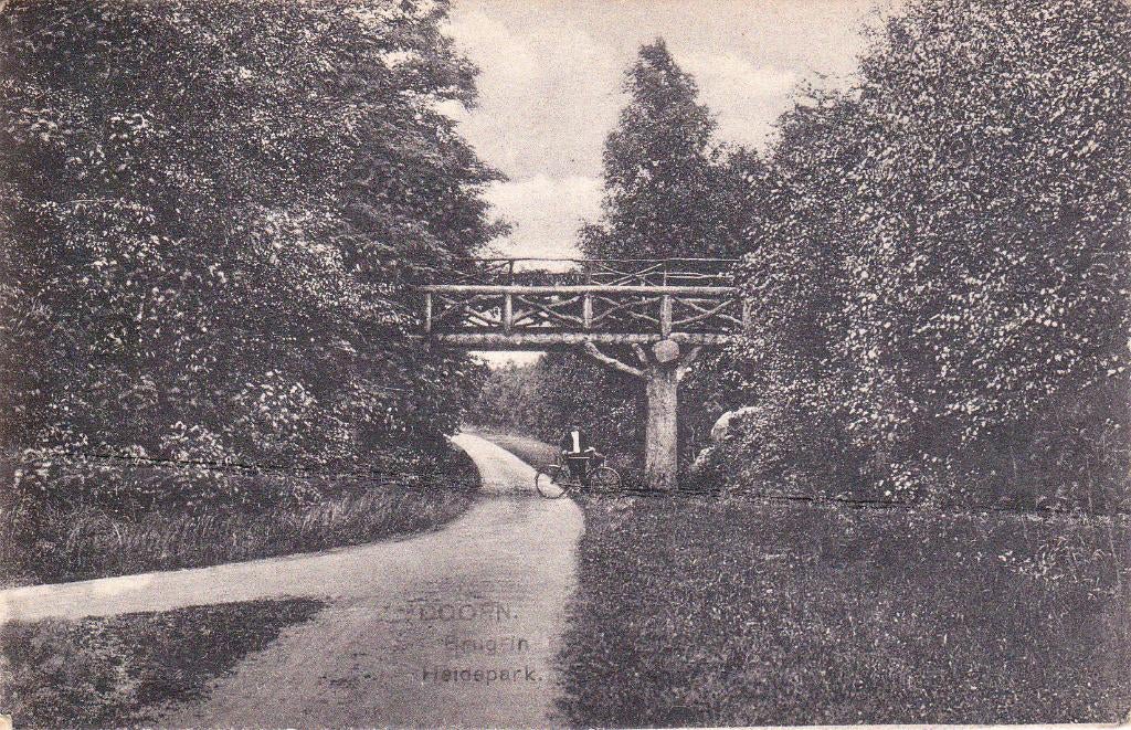 07482 Doorn - Brug in Heidepark - gel. 1919, Verzenden, Voor 1920, Gelopen, Utrecht