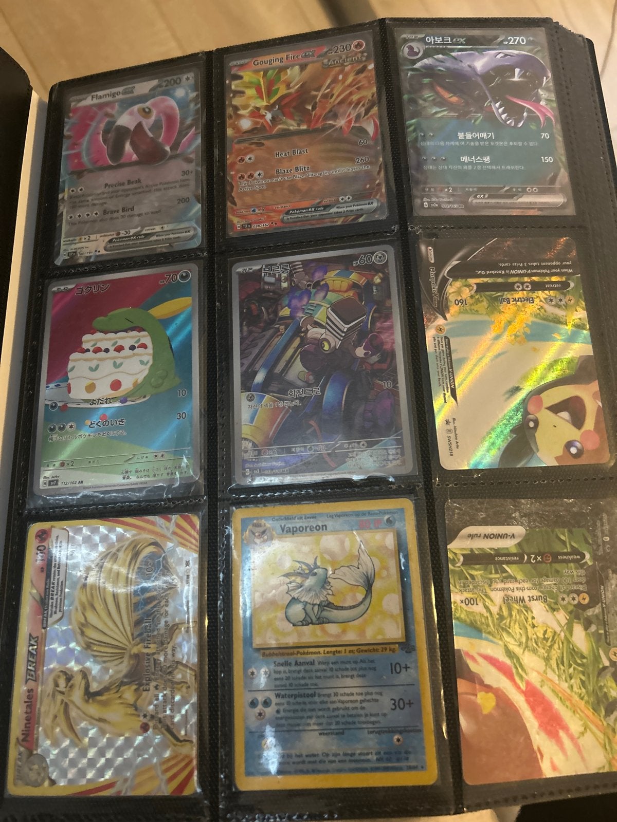 Diverse Pokémon Kaarten Collectie - Zeldzame & Glanzende Kaa, Ophalen of Verzenden, Gebruikt, Meerdere kaarten, Foil