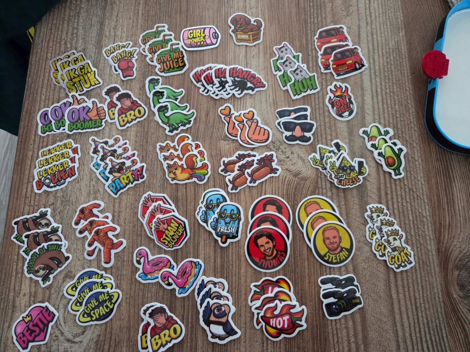 stickers jumbo, Hobby en Vrije tijd, Verzenden, Nieuw, Meerdere stickers