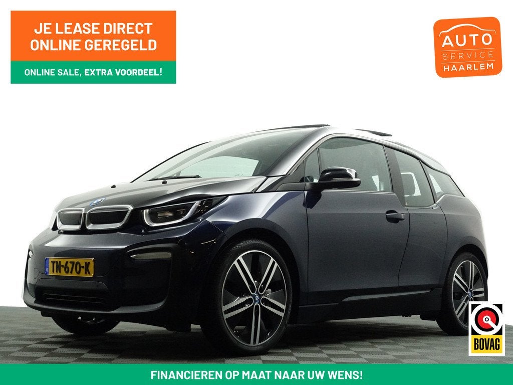 BMW i3 Basis iPerformance 94Ah 33 kWh M Sport- Panoramadak,, Auto's, BMW, Automaat, Gebruikt, Met garantie (alle), 43 €/maand