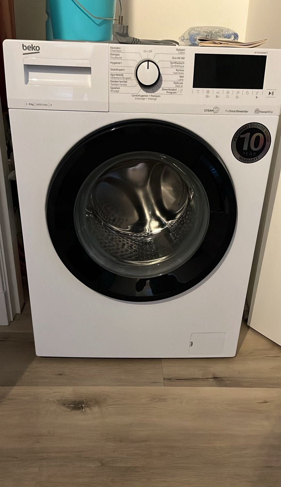 In perfect condition, Witgoed en Apparatuur, Wasmachines, Ophalen, Zo goed als nieuw, 1200 tot 1600 toeren, Minder dan 85 cm