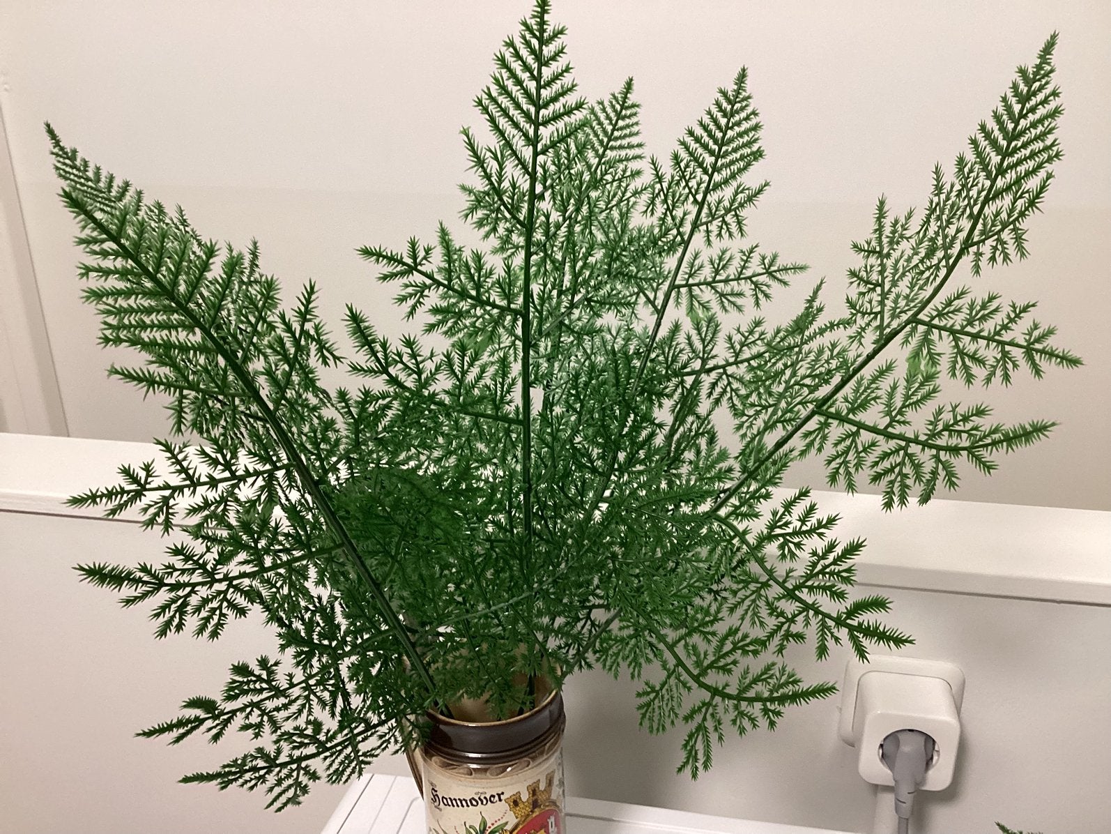 Partij prachtige nieuwe kunst takken groen 54 cm, Ophalen of Verzenden, Nieuw, Kunsttak, Groen