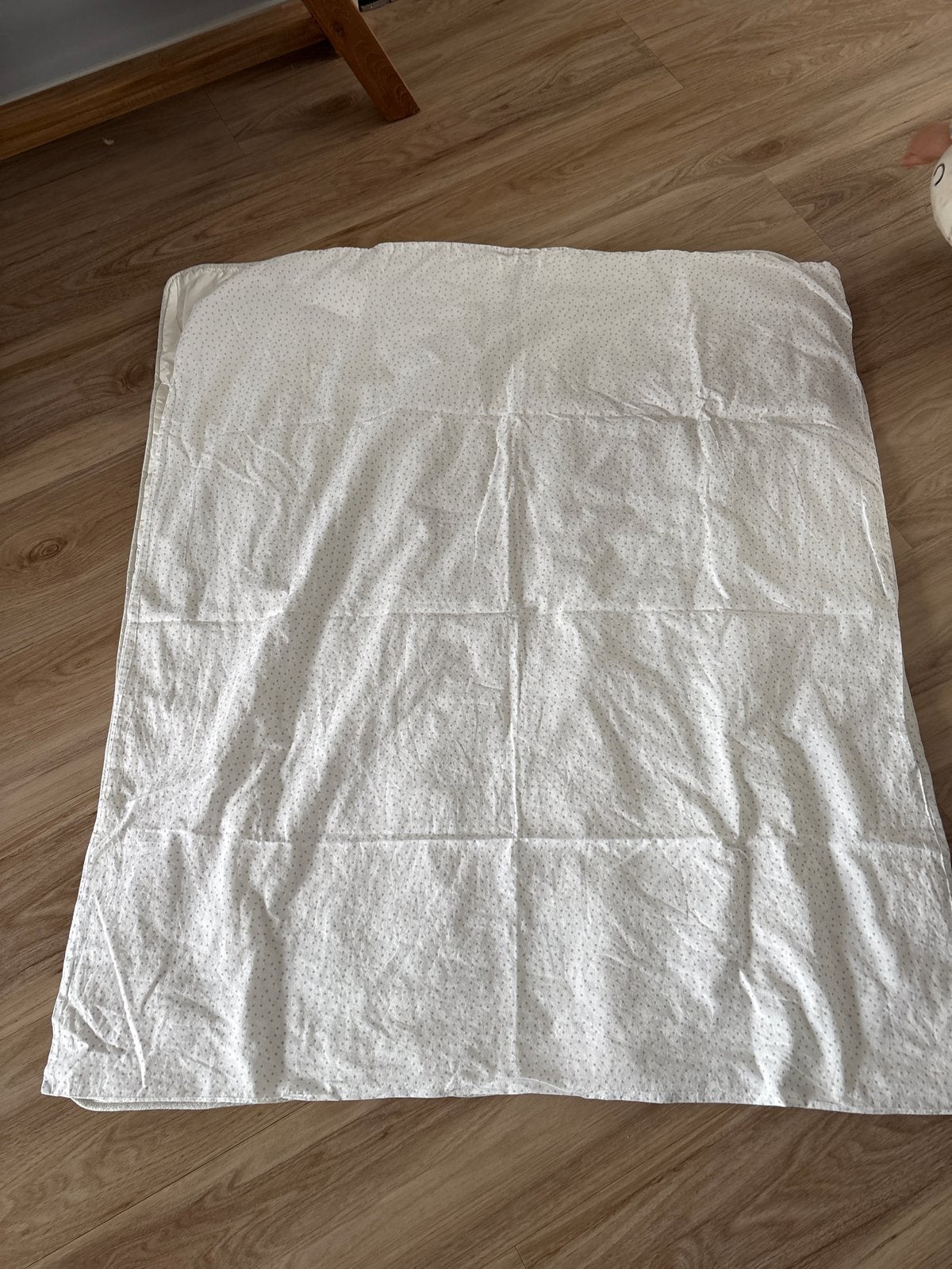 IKEA LEN Dekbedovertrek en dekbed, Gewatteerd, Gebruikt, Jongetje of Meisje, Wit