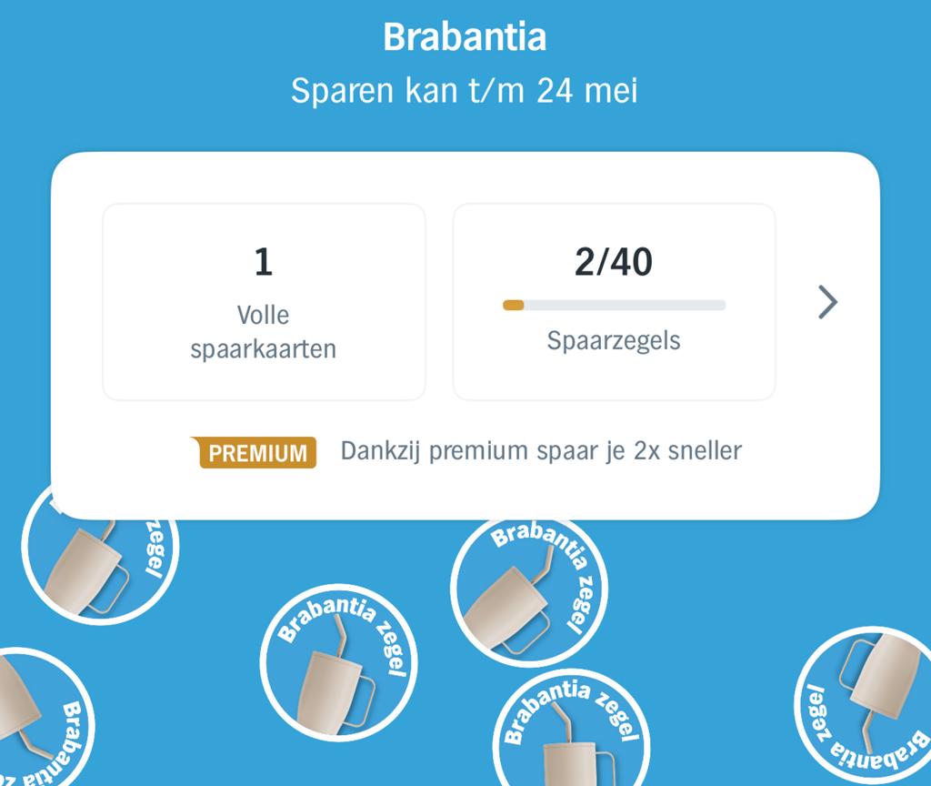 Brabantia spaarzegels Albert Heijn, Verzamelen, Overige supermarkten, Ophalen of Verzenden