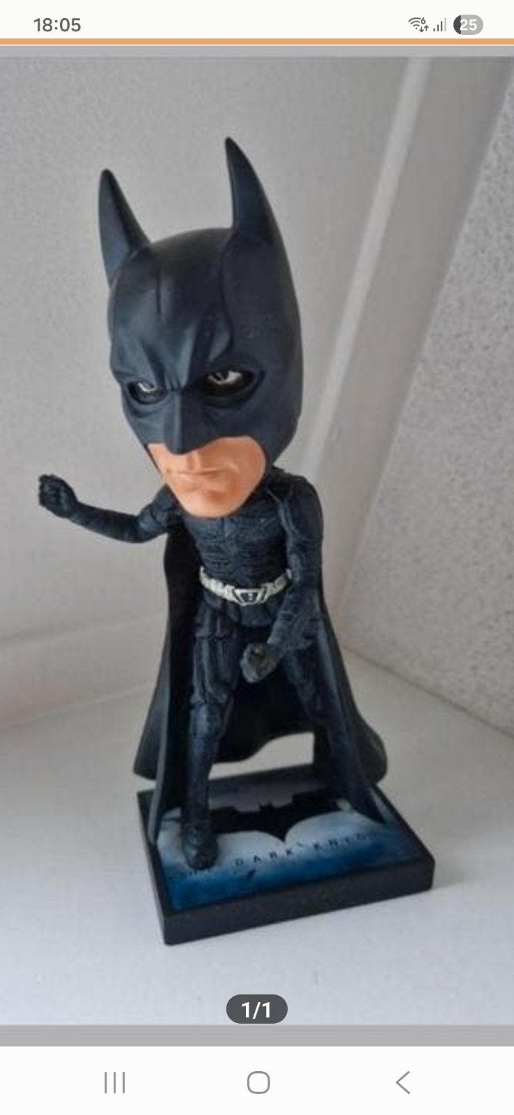 Headknocker Batman, Ophalen of Verzenden, Zo goed als nieuw, Film, Beeldje, Replica of Model