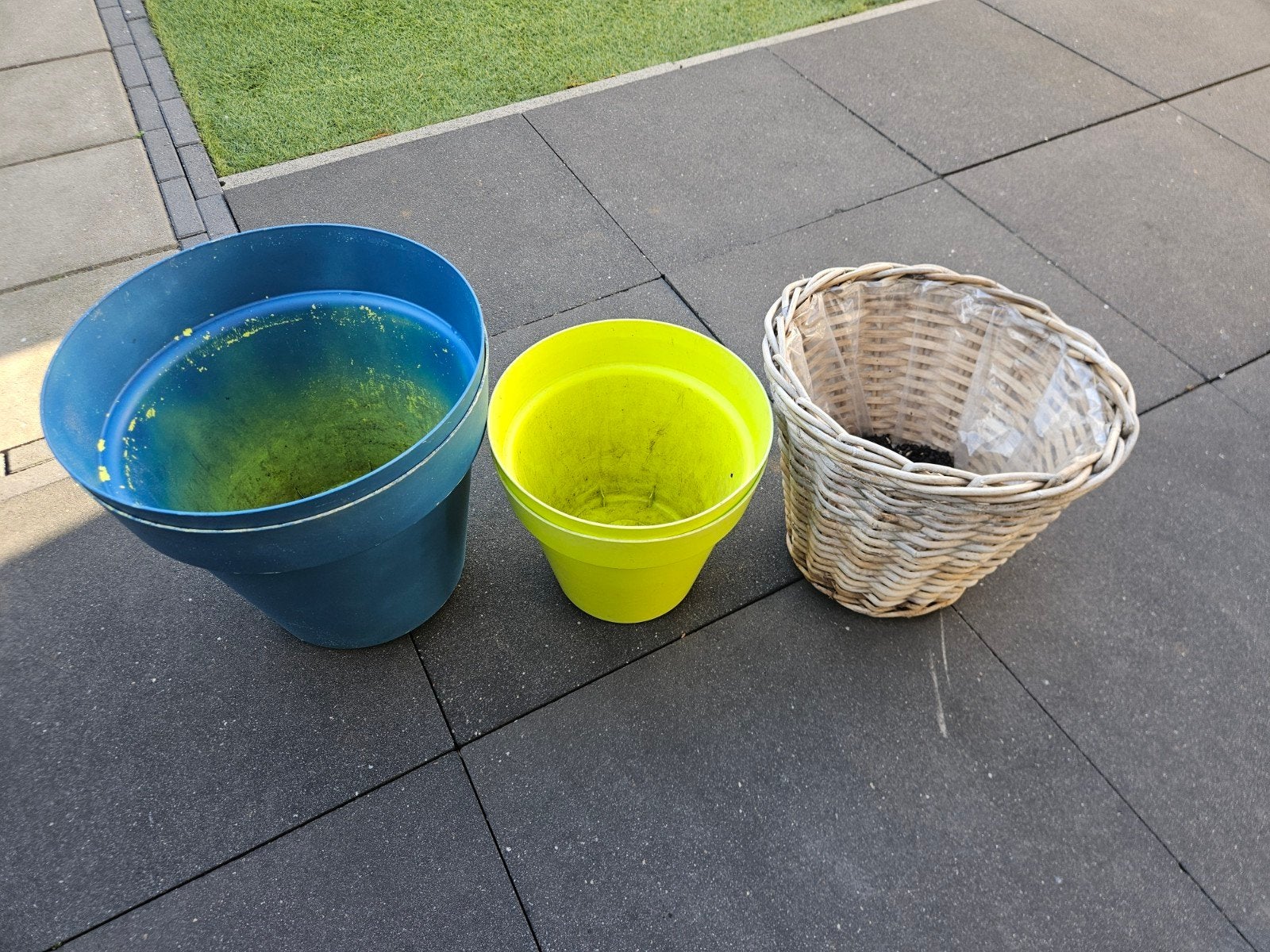 Gratis bloemenpotten, Ophalen, Rond, Minder dan 30 cm