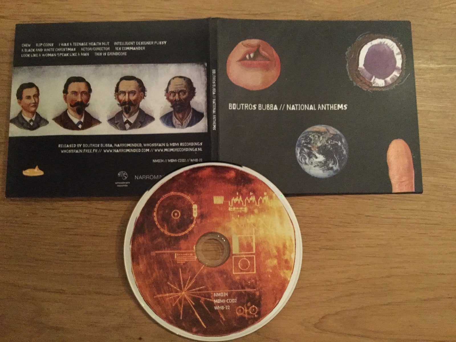 Boutros Bubba-National anthems. Rock., Cd's en Dvd's, Cd's | Rock, Ophalen of Verzenden, Zo goed als nieuw, Psychedelic Rock