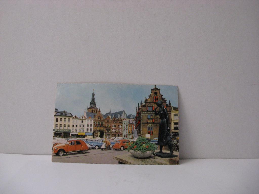 Nijmegen Markt met Mariken van Nimweghen., Verzenden, Voor 1920, Noord-Brabant