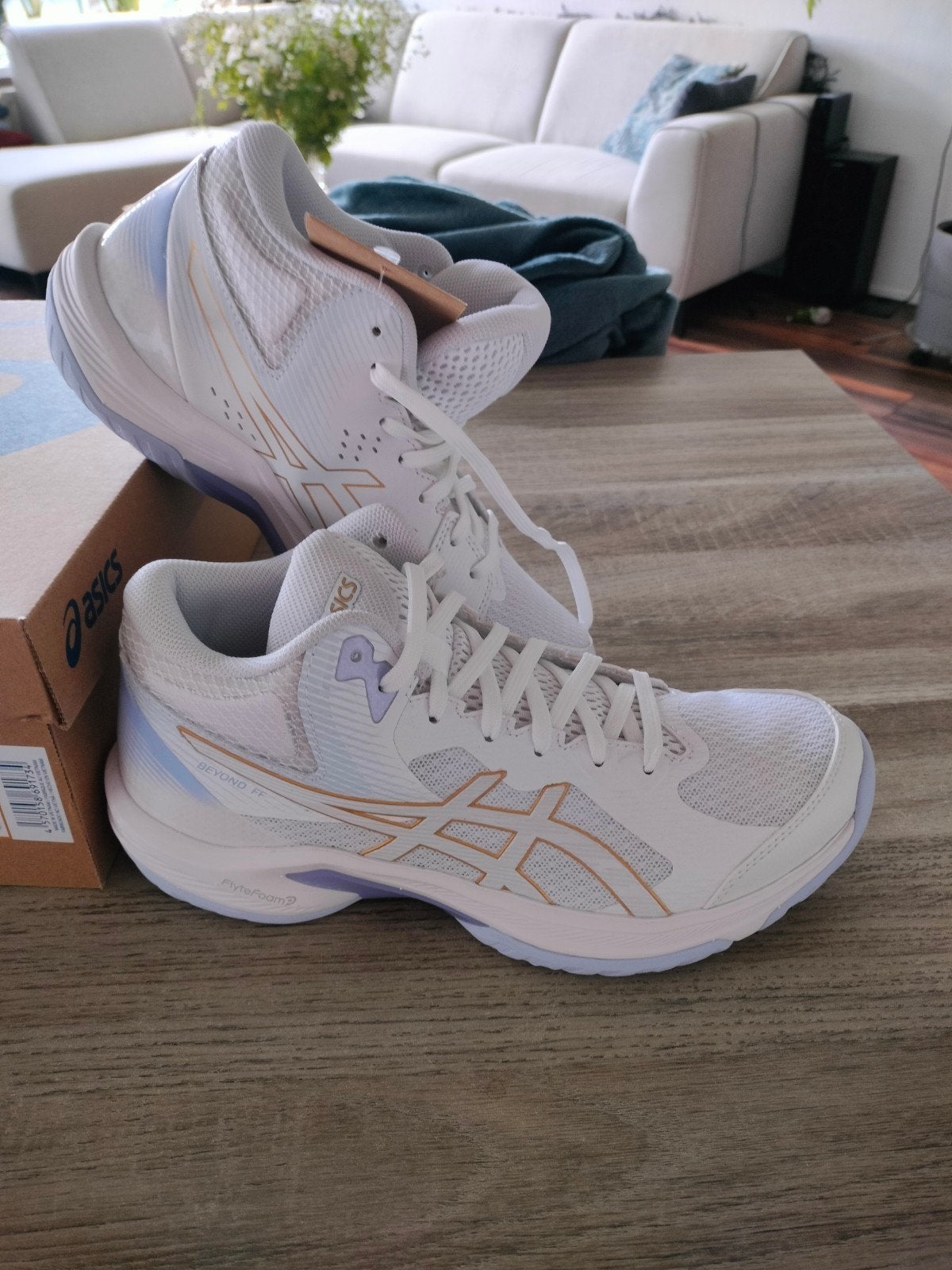 Nieuwe Asics Beyond FF MT sportschoenen - Maat 39,5, Nieuw, Ophalen of Verzenden, Asics, Wit
