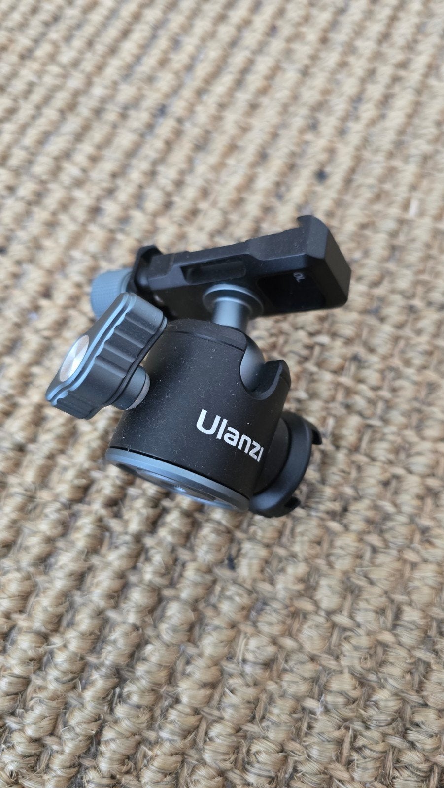 Ulanzi U-60L Mini Balhoofd met Cold Shoe Mount, Ophalen of Verzenden, Zo goed als nieuw