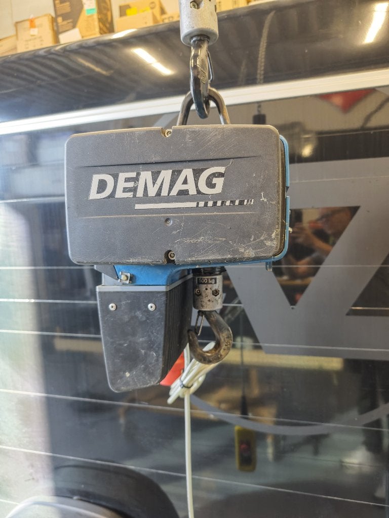 DEMAG DC-COM elektrische kettingtakel 500 kg, Ophalen, Gebruikt, Elektrisch