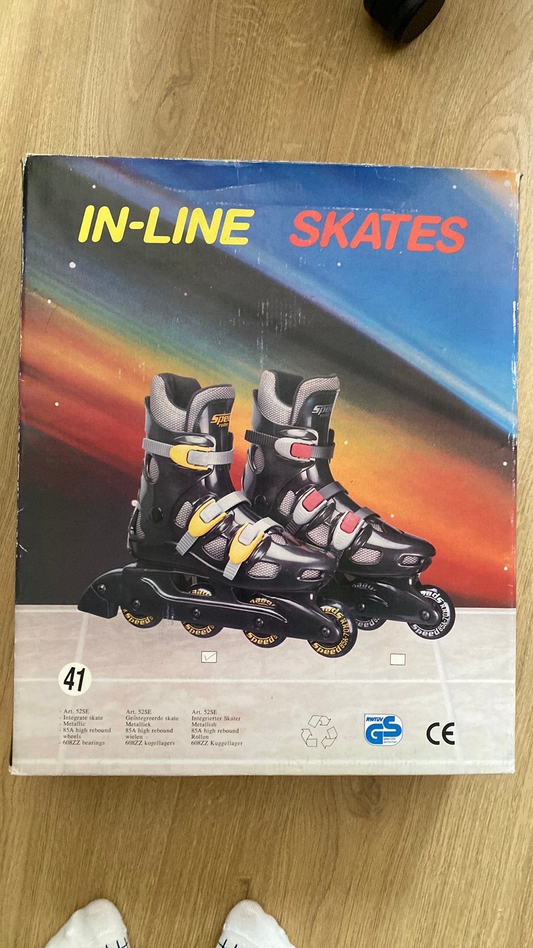 Inline skates, Sport en Fitness, Skeelers, Overige merken, Ophalen of Verzenden, Zo goed als nieuw, Inline skates 4 wielen