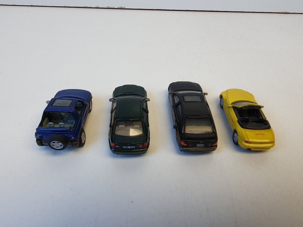 Foto 3 van HONGWELL 1:72 Personenauto’s 4 stuks z.g.a.n.
