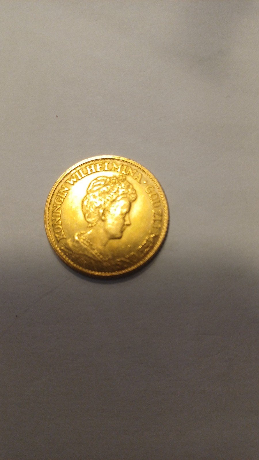 gouden tientje / zilveren tientjes, Ophalen, Koningin Wilhelmina, 10 gulden