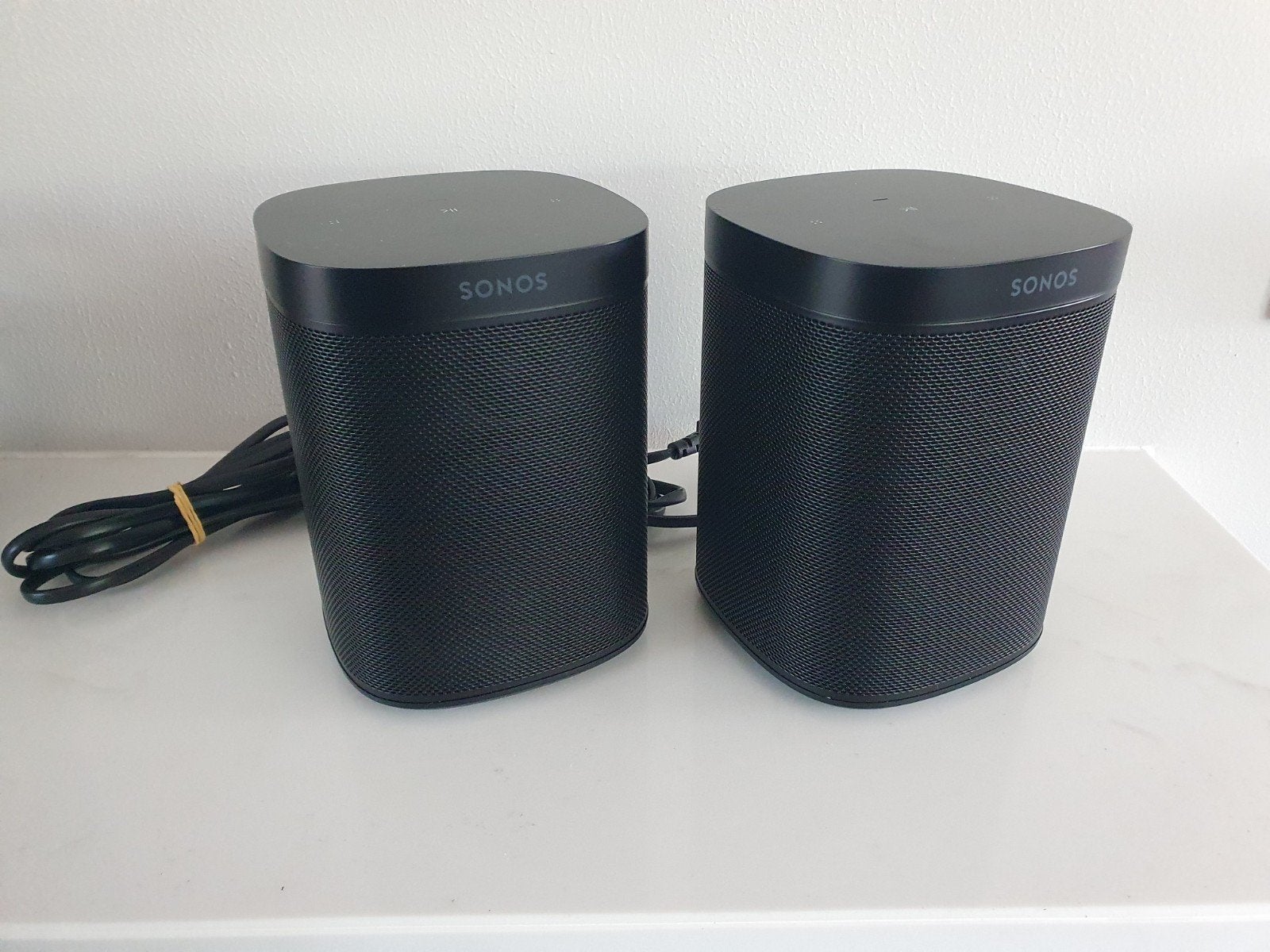 Set van twee Sonos One SL, Ophalen of Verzenden, Zo goed als nieuw, Minder dan 60 watt, Sonos