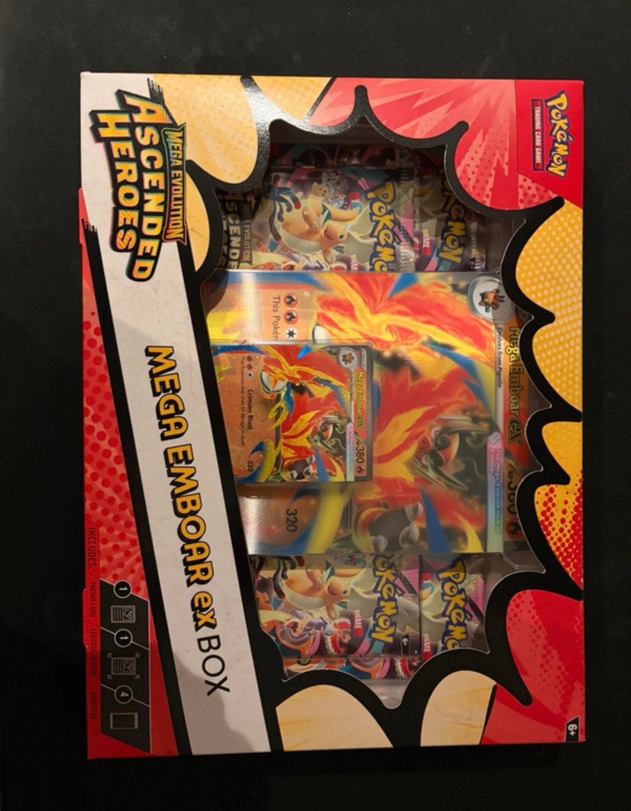 Pokémon Mega Feraligatr & Emboar EX Boxen - Ascended Heroes, Hobby en Vrije tijd, Verzamelkaartspellen | Pokémon, Ophalen of Verzenden