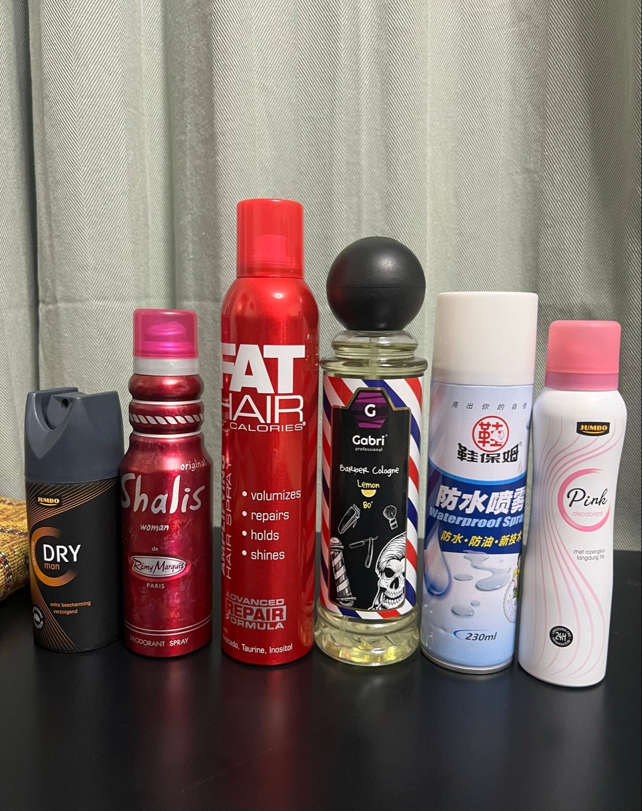 Diverse lichaamsverzorgingsproducten en haarspray, Ophalen of Verzenden, Gebruikt, Deodorant of Bodyspray