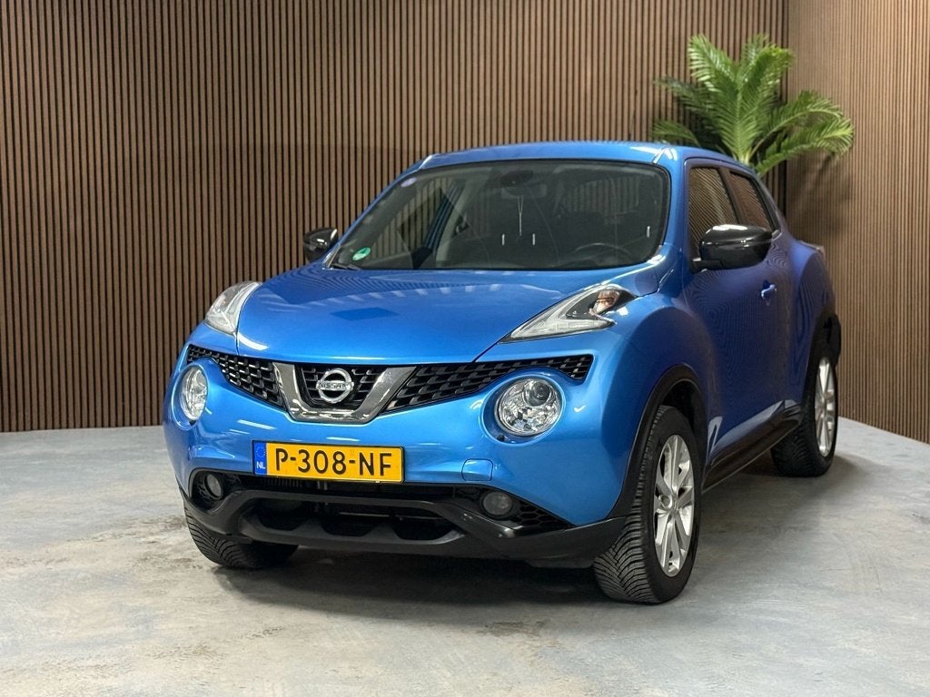 Nissan Juke 1.2 DIG-T S/S N-Con. (bj 2018), Auto's, Nissan, Voorwielaandrijving, Euro 6, Blauw, 116 pk
