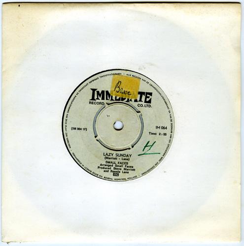 Lazy sunday - Small Faces, 7 inch, Single, Ophalen of Verzenden, Zo goed als nieuw