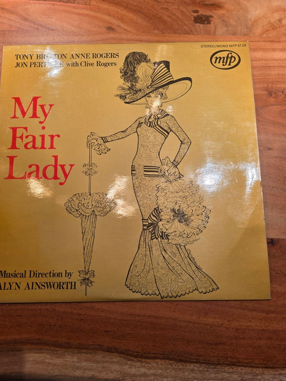 My Fair Lady LP - Tony Britton, Anne Rogers, Jon Pertwee, LP, Gebruikt, Overige genres, Ophalen of Verzenden