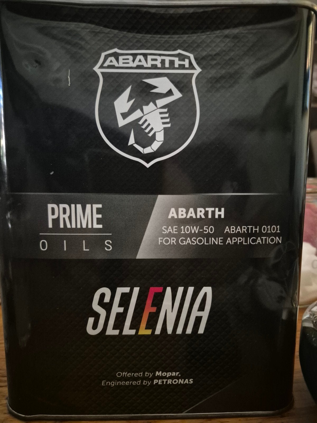 Abarth Selenia Prime Oils SAE 10W-50 Motorolie, Ophalen, Nieuw, Alfa Romeo