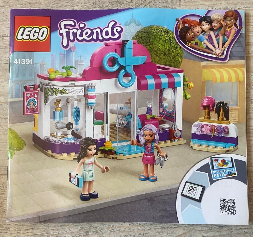 Lego friends: Heartlake City Kapsalon, Kinderen en Baby's, Speelgoed | Duplo en Lego, Lego, Friends, Ophalen of Verzenden, Complete set