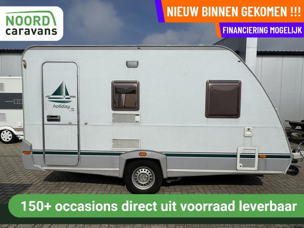 Eifelland HOLIDAY 400 S, MOVER, VOORTENT, FRANSBED, WC, Caravans en Kamperen, Tot en met 2, Bedrijf, 750 - 1000 kg, Eifelland