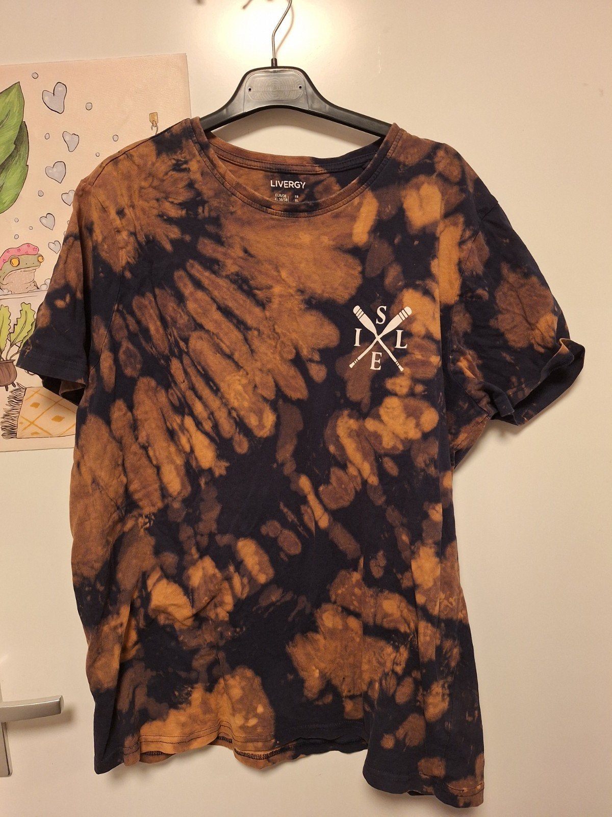 indeknoop - tie dye shirt maat xl, Verzenden, Gedragen, Maat 56/58 (XL)