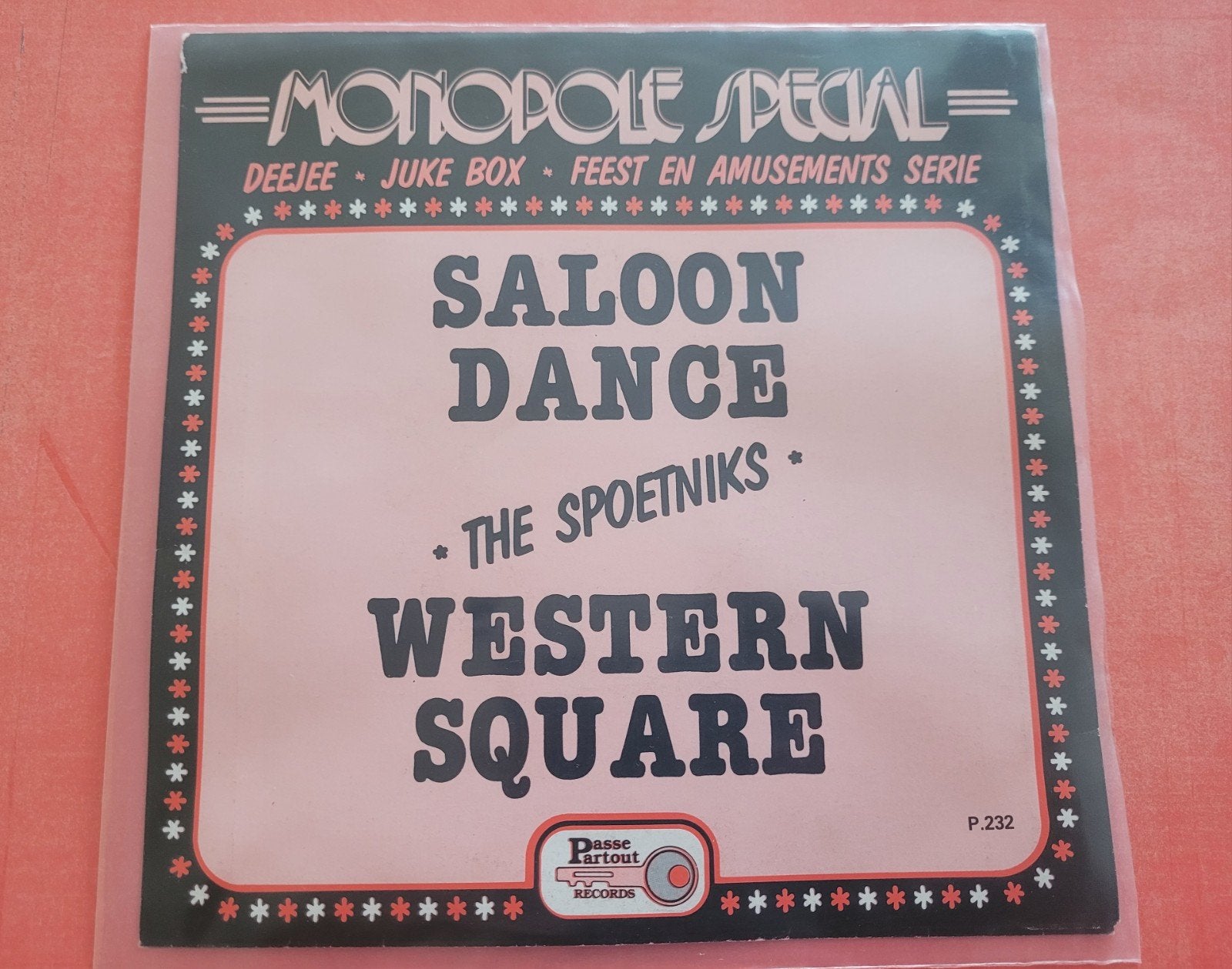 De Spoetniks - Saloon  dance - Western square., Ophalen, Zo goed als nieuw, Overige formaten, Levenslied of Smartlap
