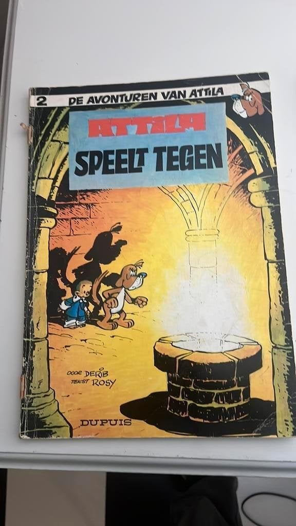 1x De Katamarom +1x Attila+2 x Rode Ridder, Meerdere stripboeken, Ophalen of Verzenden, Gelezen