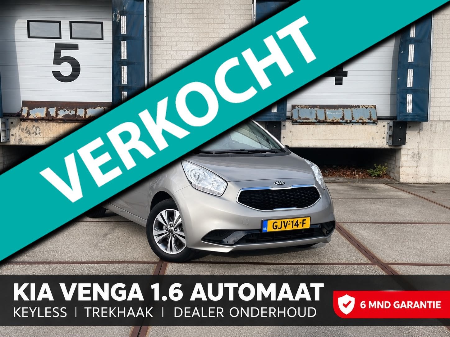 Kia VENGA 1.6 CVVT ExecutiveLine (AUTOMAAT+KEYLESS+NET), Auto's, 15 km/l, Gebruikt, Lichtsensor, Bedrijf